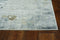 Rugs Gray Rug - 26" X 83" X 0.'25" Grey Polypropylene & Polyester Rug HomeRoots