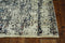 Rugs Gray Rug - 27" X 91" X 0.'25" Grey Polyester Rug HomeRoots