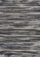 Rugs Gray Rug 3'3" x 4'11" Polypropylene Grey Area Rug 3636 HomeRoots