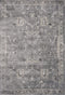 Rugs Gray Rug 3'3" x 4'11" Polypropylene Grey Area Rug 3871 HomeRoots
