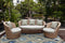 Rugs Gray Rug - 3'3" x 5'3" UV-treated Polypropylene Grey Area Rug HomeRoots
