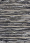 Rugs Gray Rug 5'3" x 7'7" Polypropylene Grey Area Rug 2510 HomeRoots