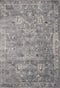 Rugs Gray Rug 5'3" x 7'7" Polypropylene Grey Area Rug 2932 HomeRoots