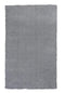 Rugs Gray Rug - 5' x 7' Polyester Grey Area Rug HomeRoots