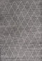 Rugs Gray Rug 7'10"X 10'10" Polypropylene Grey Area Rug 9937 HomeRoots
