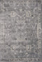 Rugs Gray Rug 7'10" x 9'10" Polypropylene Grey Area Rug 58 HomeRoots