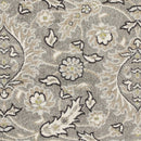 Rugs Gray Rug - 7'7" x 10'10" UV-treated Polypropylene Grey Area Rug HomeRoots