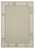 Rugs Green Area Rugs 63" x 90" x 0.04" Green Polypropylene Area Rug 6941 HomeRoots