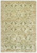 Rugs Green Area Rugs - 90" x 114" x 0.13" Green Viscose Area Rug HomeRoots