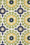 Rugs Green Area Rugs 94" x 118" x 0.47" Apple Green Olefin Oversize Rug 6842 HomeRoots