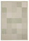 Rugs Green Area Rugs 94" x 126" x 0.04" Green Polypropylene Oversize Rug 6934 HomeRoots