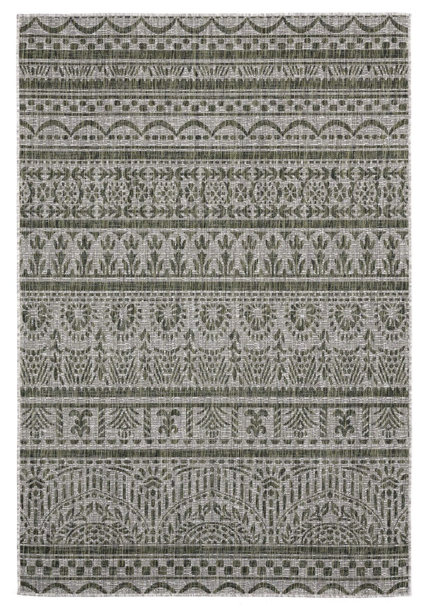 Rugs Green Area Rugs - 94" x 126" x 0.04" Green Polypropylene Oversize Rug HomeRoots