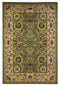 Rugs Green Rug - 2'3" x 3'3" Polypropylene Green/Taupe Area Rug HomeRoots