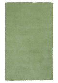 Rugs Green Rug - 27" X 45" Polyester Spearmint Green Area Rug HomeRoots