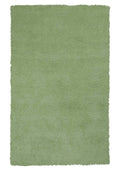 Rugs Green Rug - 5' x 7' Polyester Spearmint Green Area Rug HomeRoots