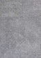 Rugs Grey Area Rug - 5' x 7' Polyester Grey Heather Area Rug HomeRoots