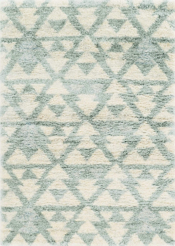 Rugs Grey Living Room Rug 3'9" x 5'11" Polypropylene Ivory/Grey Area Rug 3907 HomeRoots