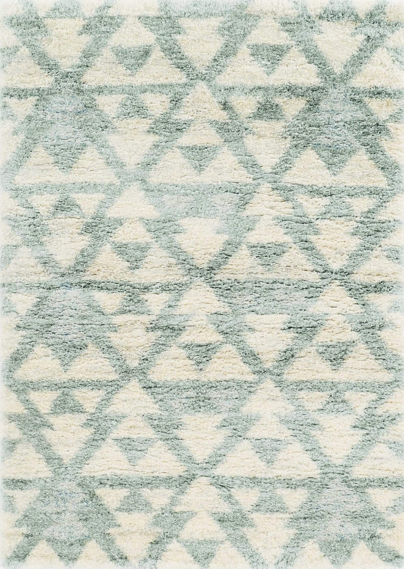 Rugs Grey Living Room Rug 3'9" x 5'11" Polypropylene Ivory/Grey Area Rug 3907 HomeRoots