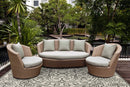 Rugs Grey Living Room Rug - 5' x 7'6" UV-treated Polypropylene Ivory/Grey Area Rug HomeRoots