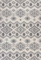 Rugs Grey Living Room Rug - 6'7" x 9'6" Polypropylene Ivory/Grey Area Rug HomeRoots