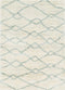 Rugs Grey Living Room Rug 7'10" x 9'10" Polypropylene Ivory/Grey Area Rug 4194 HomeRoots