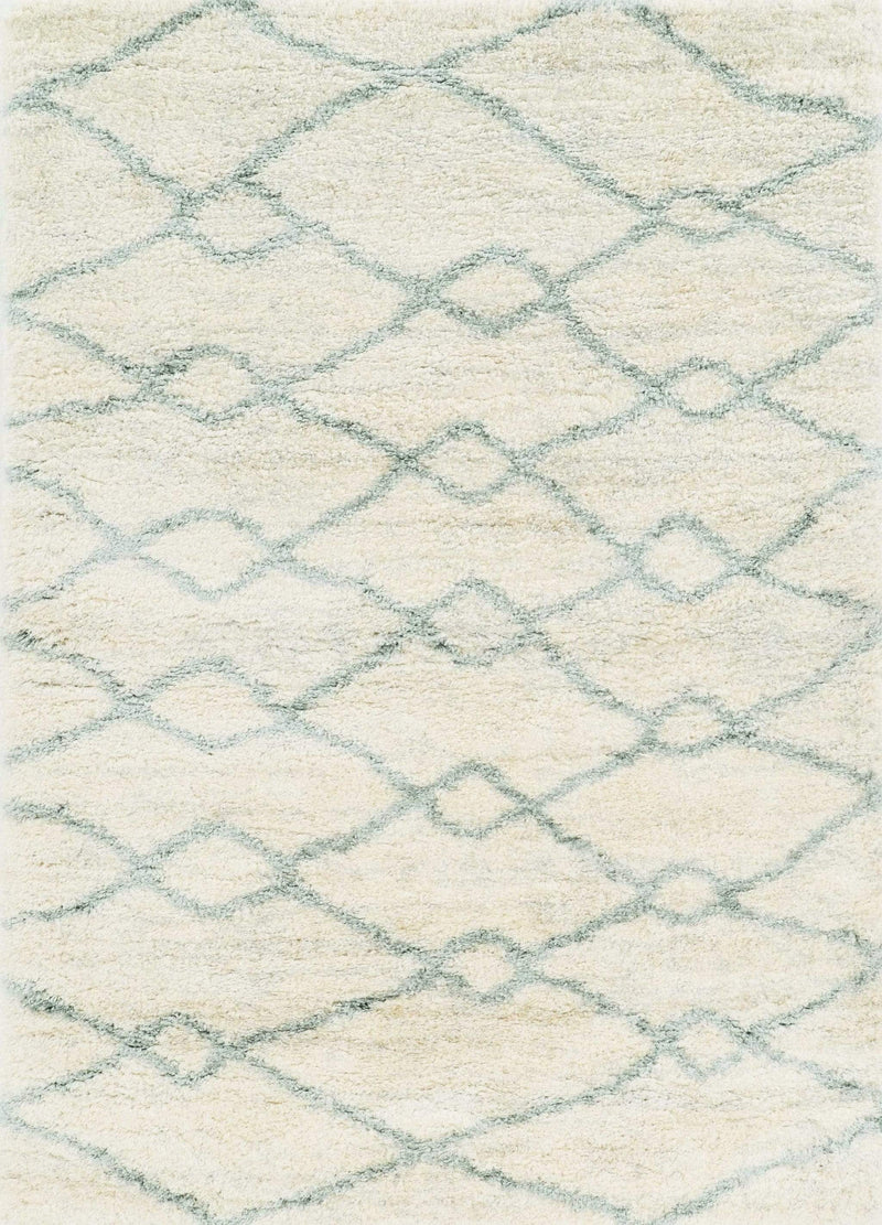 Rugs Grey Living Room Rug 7'10" x 9'10" Polypropylene Ivory/Grey Area Rug 4194 HomeRoots