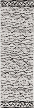 Rugs Grey Rug 39" X 59" X 0.'75" Grey/Mocha Polyester Rug 4632 HomeRoots