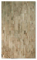 Rugs Grey Rug - 60" x 96" Gray, Cowhide Stitched - Area Rug HomeRoots