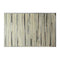 Rugs Grey Rug - 96" x 120" Gray Linear, Cowhide Stitched - Area Rug HomeRoots