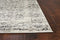 Rugs Grey Shaggy Rug - 114" X 156" X 0.'25" Ivory/Grey Polypropylene / Viscose Rug HomeRoots
