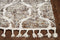 Rugs Grey Shaggy Rug - 26" X 90" X 1" Grey/Sand Polyester Rug HomeRoots