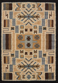 Rugs Hallway Rug - 63" x 90" x 0.3" Grey Polypropylene Area Rug HomeRoots