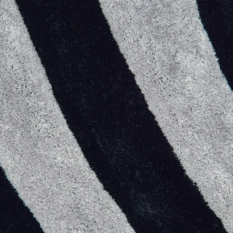 Rugs Hallway Rug - 94" x 126" x 1.2" Grey Polyester Oversize Rug HomeRoots