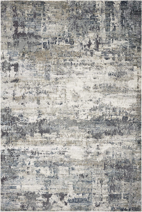 Rugs Hallway Runner Rug - 2'2" x 7'6" Runner Polyester Ivory/Teal Area Rug HomeRoots