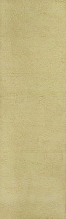 Rugs Hallway Runner Rug - 2'3" x 7'6" Runner Polyester Canary Yellow Area Rug HomeRoots