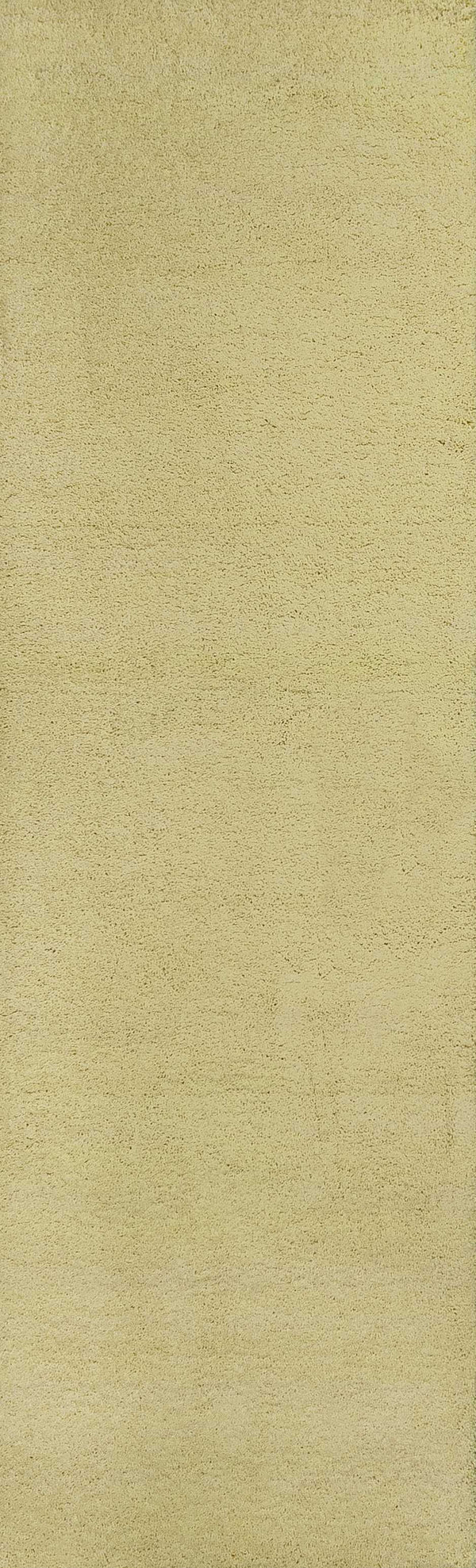 Rugs Hallway Runner Rug - 2'3" x 7'6" Runner Polyester Canary Yellow Area Rug HomeRoots