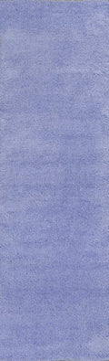 Rugs Hallway Runner Rug - 2'3" x 7'6" Runner Polyester Purple Area Rug HomeRoots