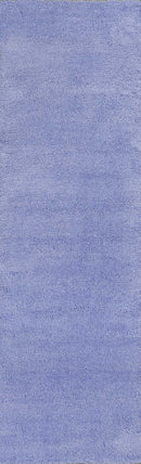 Rugs Hallway Runner Rug - 2'3" x 7'6" Runner Polyester Purple Area Rug HomeRoots