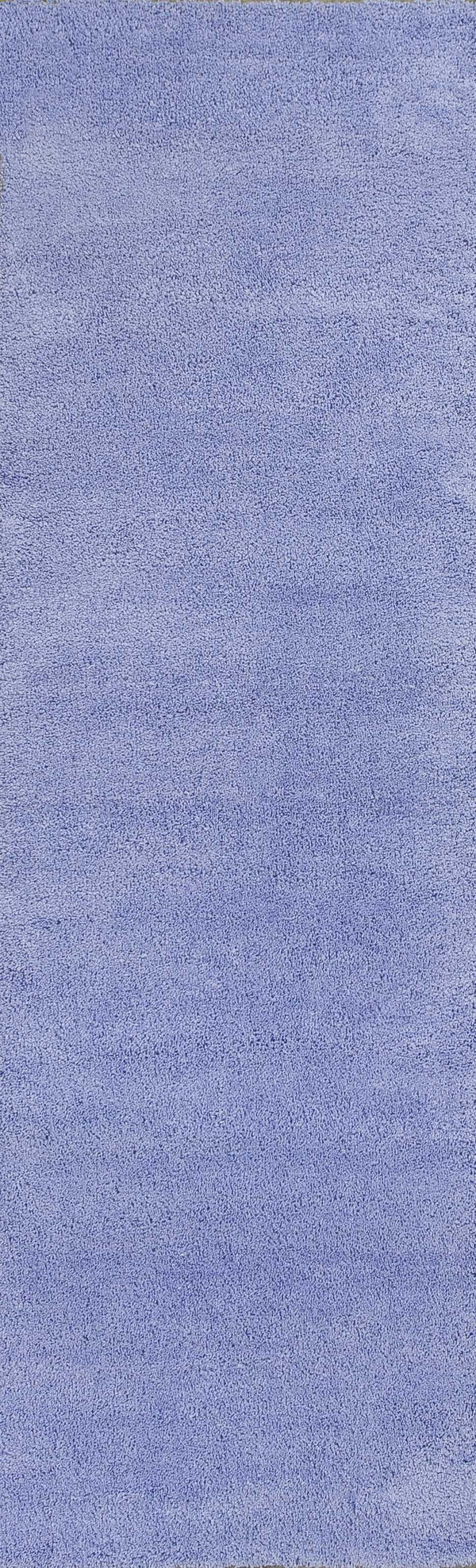 Rugs Hallway Runner Rug - 2'3" x 7'6" Runner Polyester Purple Area Rug HomeRoots