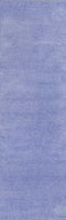 Rugs Hallway Runner Rug - 2'3" x 7'6" Runner Polyester Purple Area Rug HomeRoots