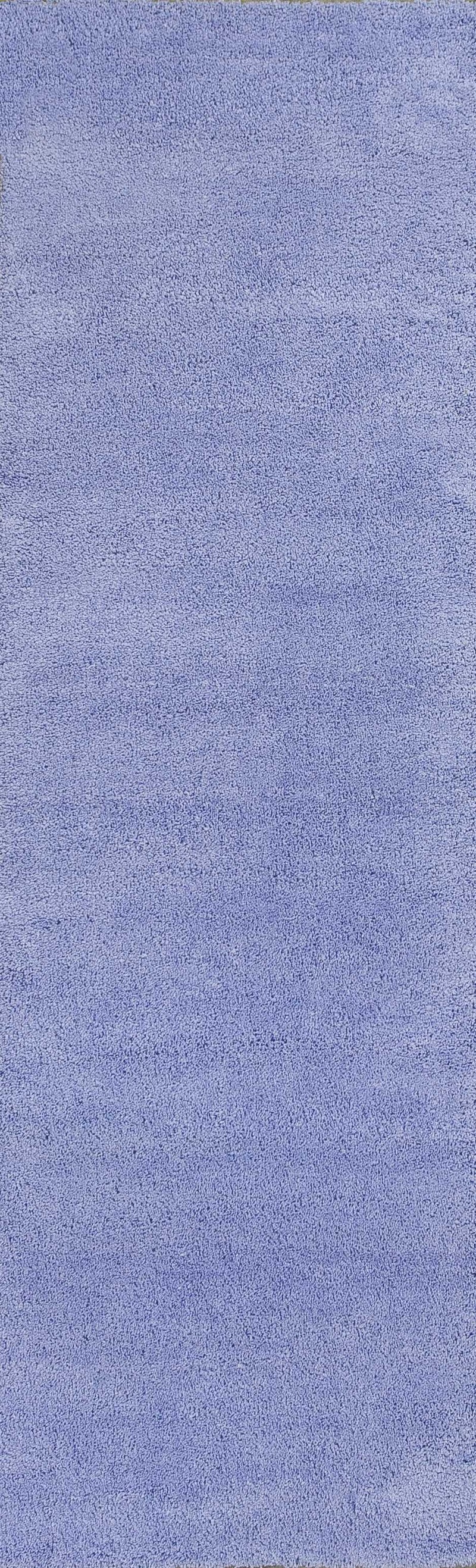 Rugs Hallway Runner Rug - 2'3" x 7'6" Runner Polyester Purple Area Rug HomeRoots