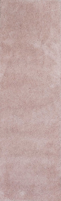 Rugs Hallway Runner Rug - 2'3" x 7'6" Runner Polyester Rose Pink Area Rug HomeRoots