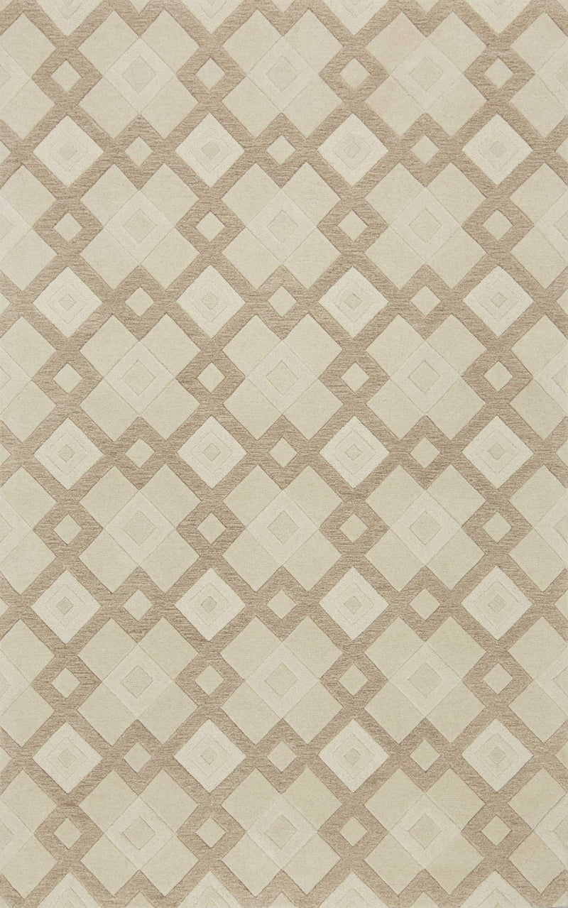 Rugs Hallway Runner Rug 2'3" x 7'6" Runner Wool Ivory Area Rug 4086 HomeRoots