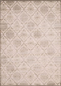 Rugs Hallway Runner Rug - 22" x 86" x 0.31" Dark Taupe Polyester /Olefin Runner Rug HomeRoots