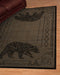 Rugs Hallway Runner Rug - 22" x 86" x 0.4" Blue/Grey Polypropylene Runner Rug HomeRoots