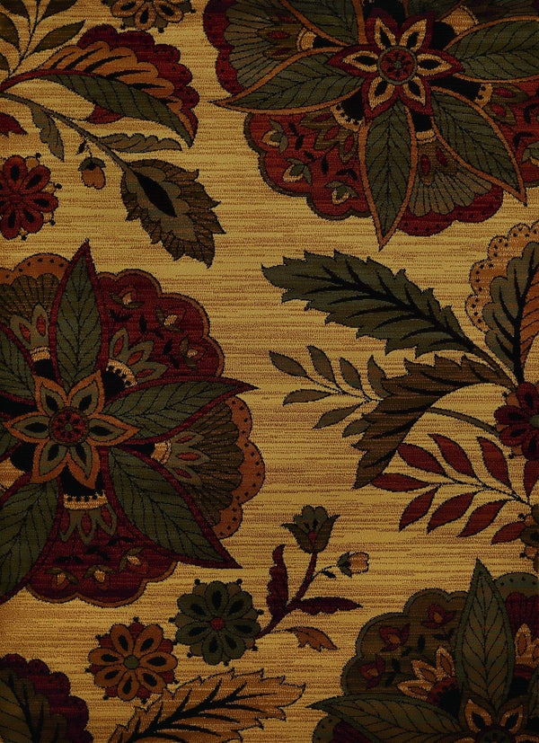 Rugs Hallway Runner Rug 22" x 86" x 0.4" Multi Polypropylene Runner Rug 6614 HomeRoots