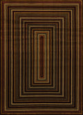 Rugs Hallway Runner Rug - 22" x 86" x 0.4" Multi Polypropylene Runner Rug HomeRoots