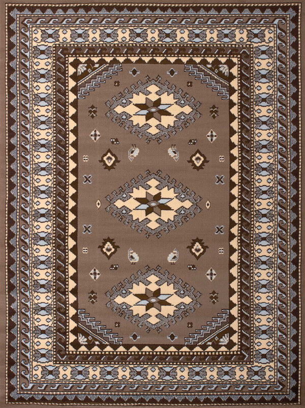 Rugs Hallway Runner Rug 27" x 86" x 0.31" Ash Beige Polypropylene Runner Rug 8739 HomeRoots