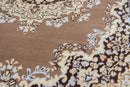 Rugs Hallway Runner Rug - 27" x 86" x 0.31" Ash Beige Polypropylene Runner Rug HomeRoots