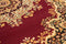 Rugs Hallway Runner Rug - 27" x 86" x 0.31" Burgundy Polypropylene Runner Rug HomeRoots